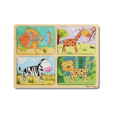 פאזל חיות מבית מליסה ודאג 2