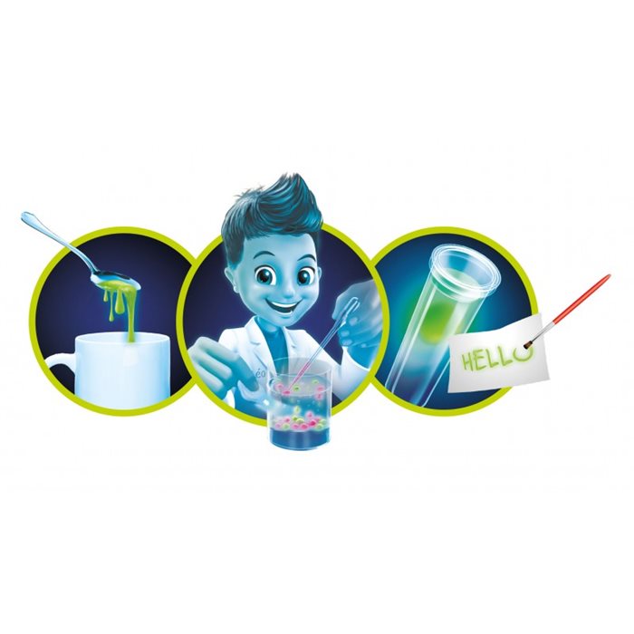 מיני מעבדה נוזלים זוהרים מבית בוקי 2