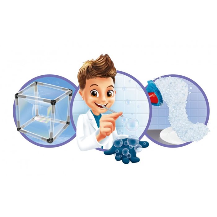 מיני מעבדה בועות סבון